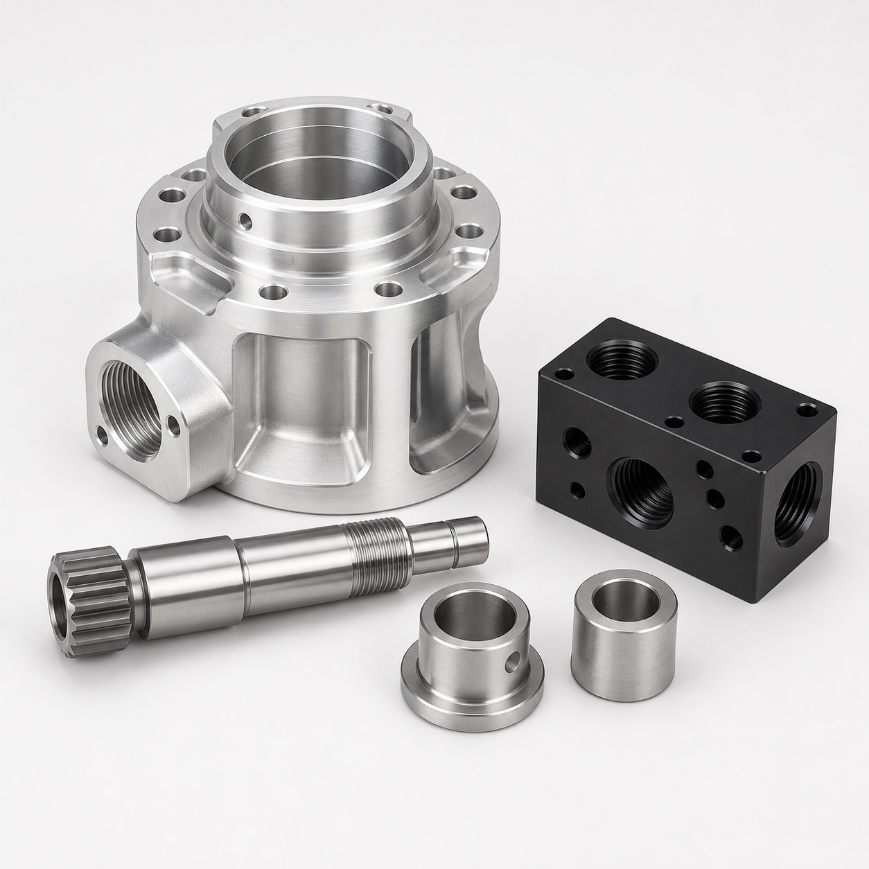 CNC machined precision automotive components